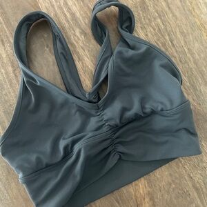 Alo Yoga Wild Thing Bra Anthracite